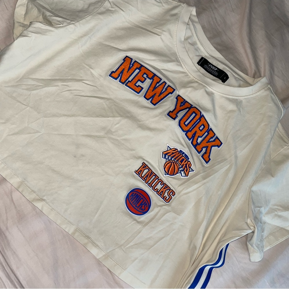 Knicks Crop Tee